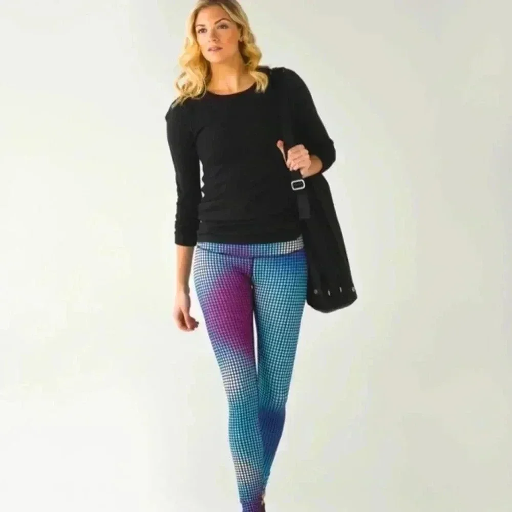 Lululemon High Times Pant *Full-On LuonCosmic Dot White Multi